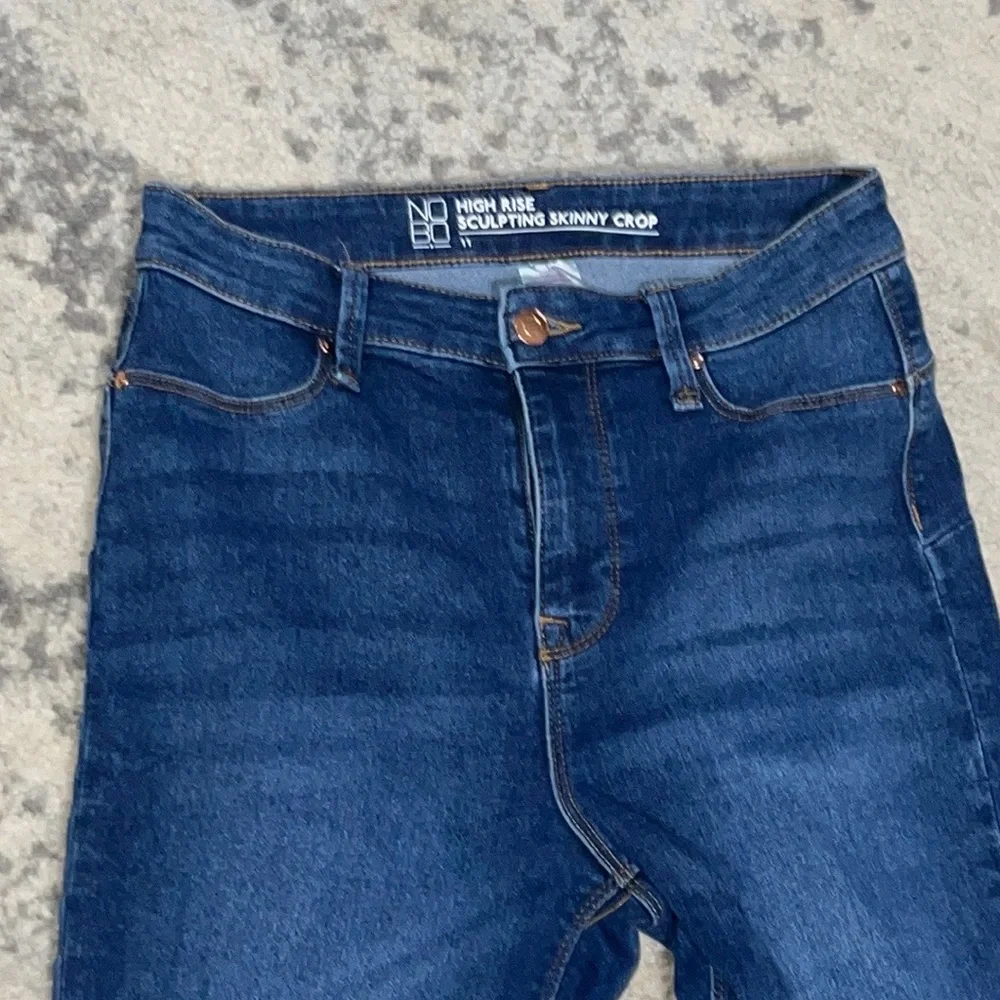 NOBO High Rise Sculpting Skinny Crop Jeans Size: 11
